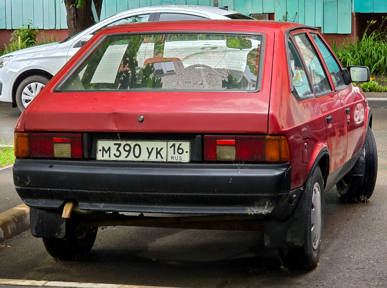 Татарстан, № М 390 УК 16 — Москвич-214122 '94-98