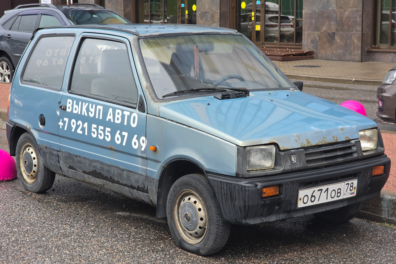 Санкт-Петербург, № О 671 ОВ 78 — ВАЗ-11113 (ЗМА) '96-06