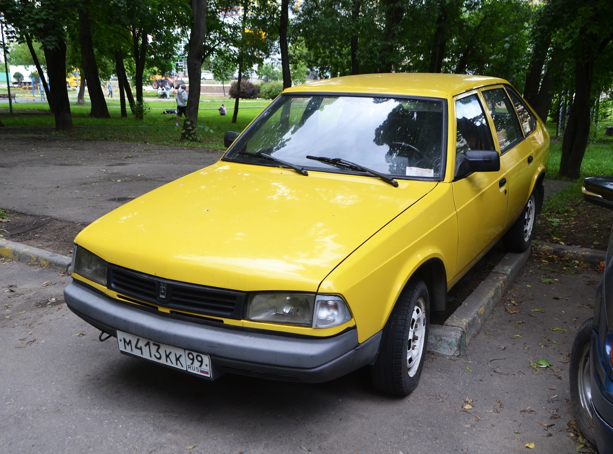 Москва, № М 413 КК 99 — Москвич-2141 Святогор '98-01