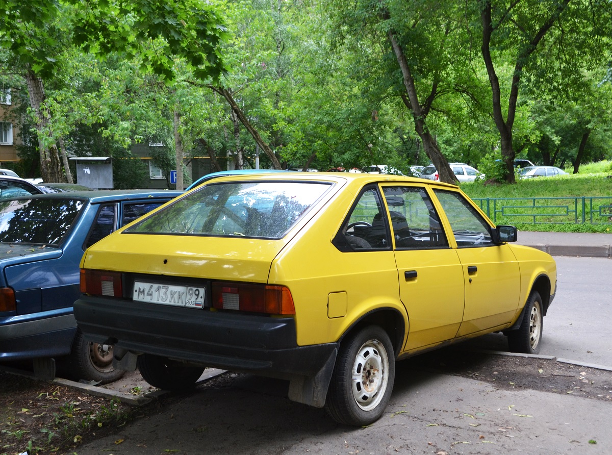 Москва, № М 413 КК 99 — Москвич-2141 Святогор '98-01