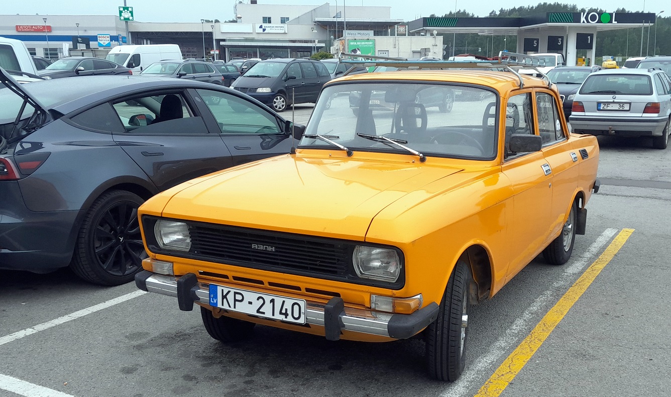 Латвия, № KP-2140 — Москвич-2140 '76-88