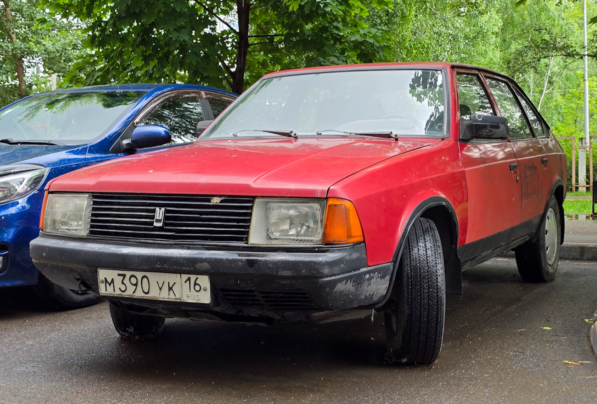 Татарстан, № М 390 УК 16 — Москвич-214122 '94-98