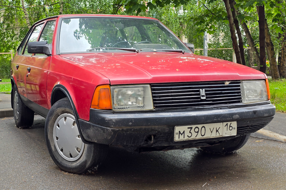 Татарстан, № М 390 УК 16 — Москвич-214122 '94-98