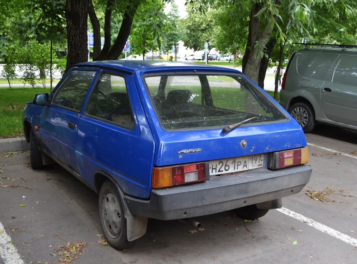 Москва, № Н 261 РА 197 — ЗАЗ-11027 Таврия '90-07