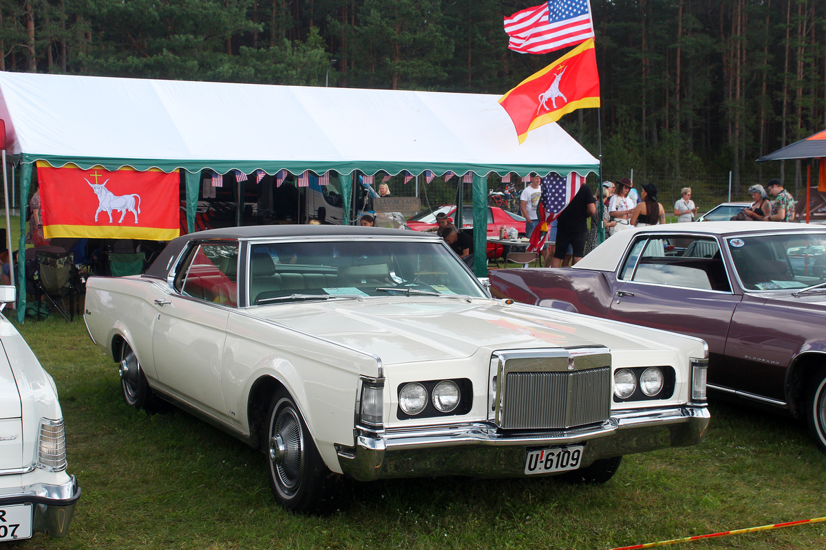 Литва, № U-6109 — Lincoln Continental Mark III '68-69; Литва — American Spirit 2025