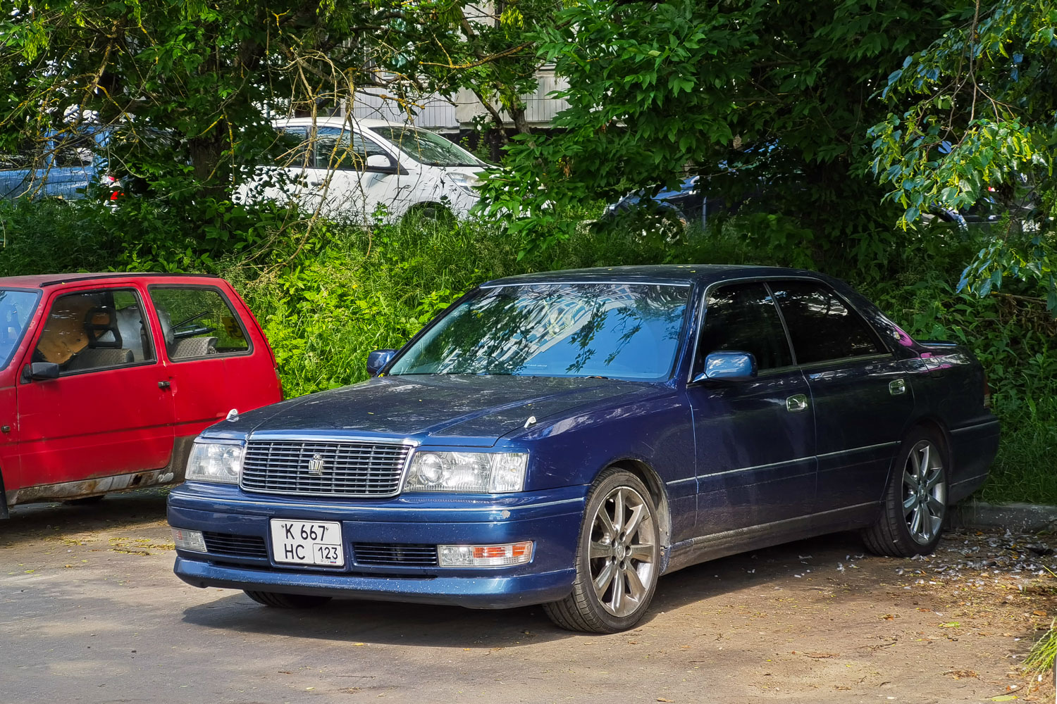 Москва, № К 667 НС 123 — Toyota Crown (S150) '95-01; Краснодарский край — Вне региона