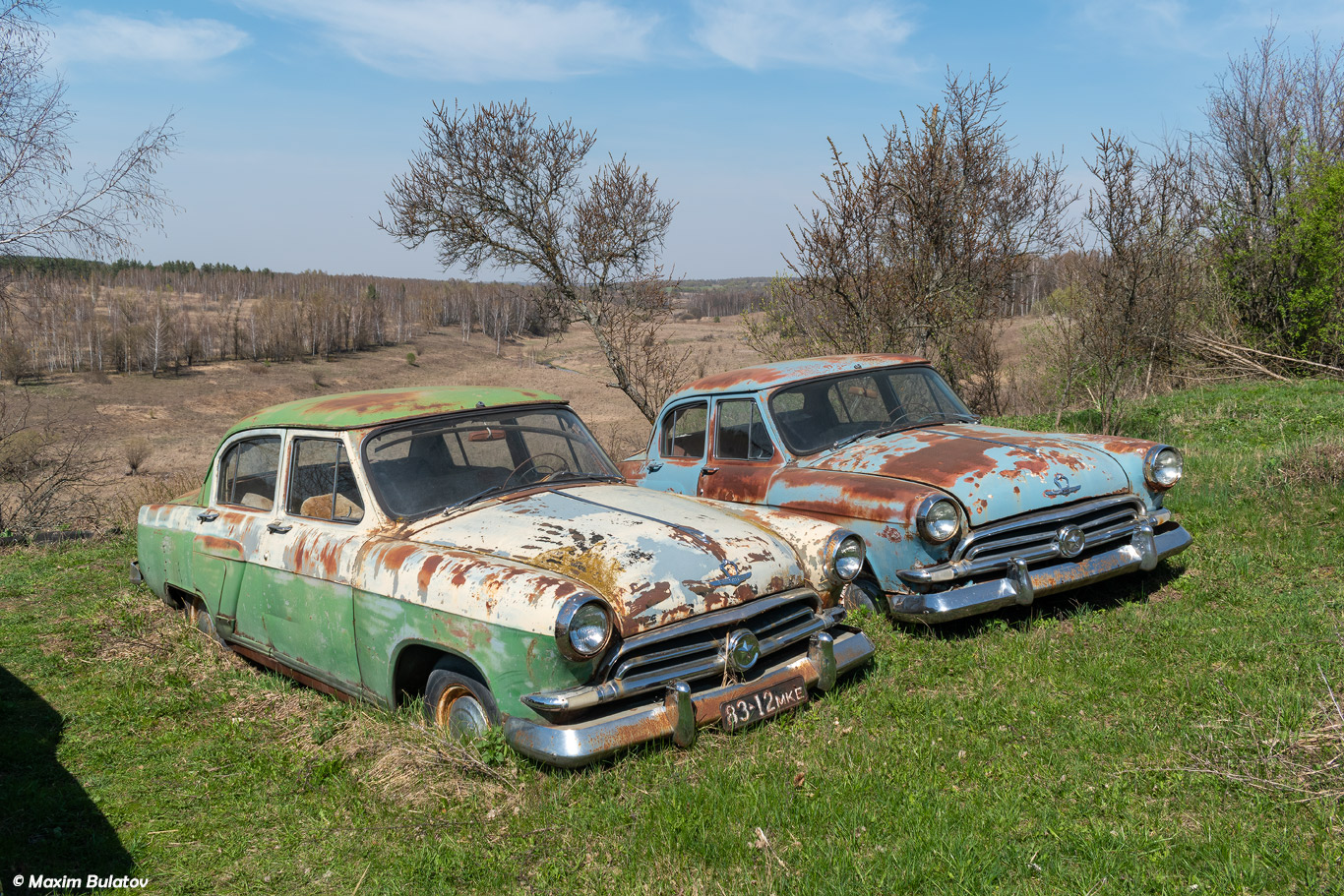 Тульская область, № 83-12 МКЕ — ГАЗ-21 Волга (общая модель); Москва — Вне региона