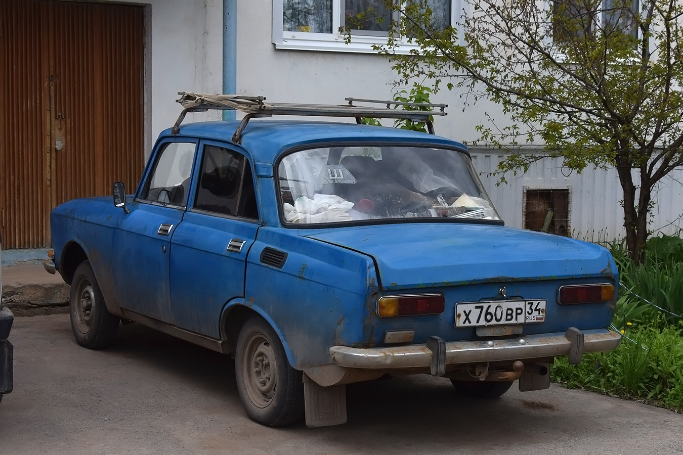Волгоградская область, № Х 760 ВР 34 — Москвич-2140 '76-88