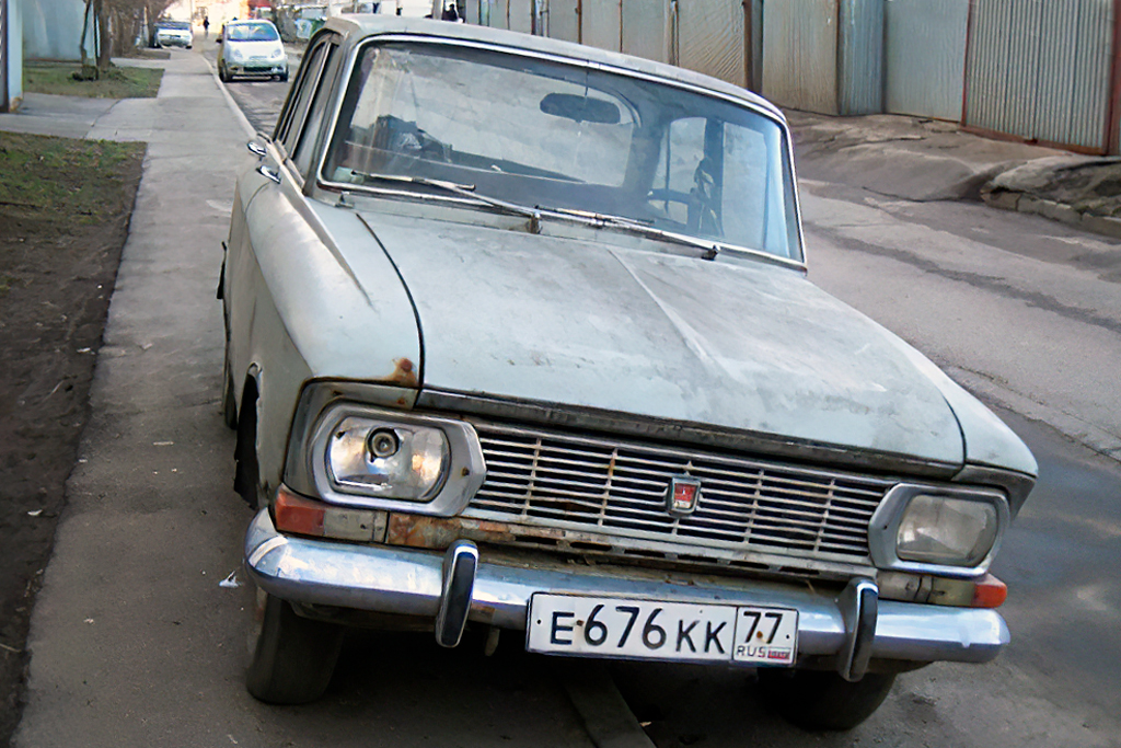 Москва, № Е 676 КК 77 — Москвич-408ИЭ '69-75