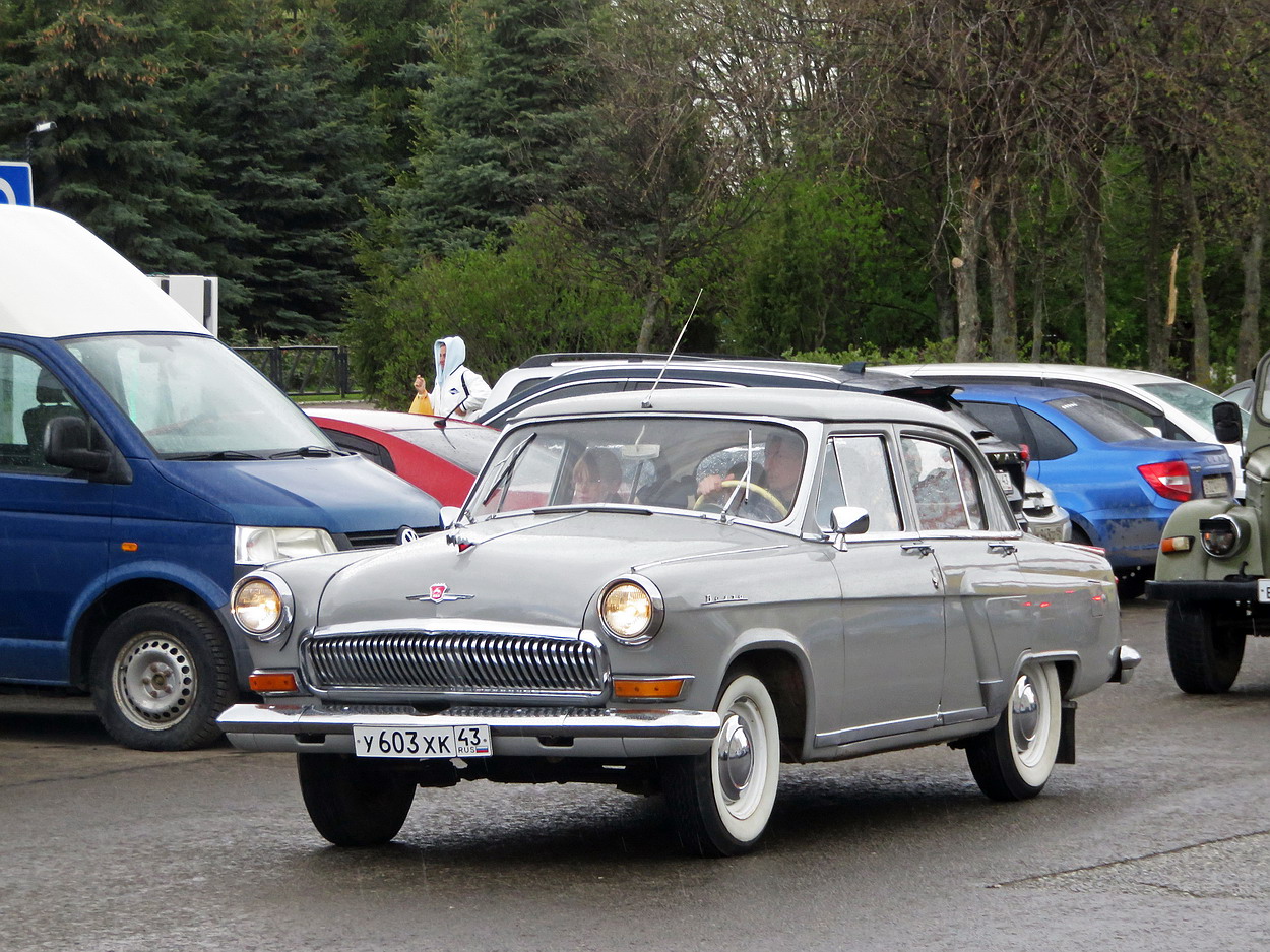 Кировская область, № У 603 ХК 43 — ГАЗ-21Р Волга '65-70; Кировская область — Выставка ретро-автомобилей в Кирове в честь Дня Победы 9 мая 2026 года