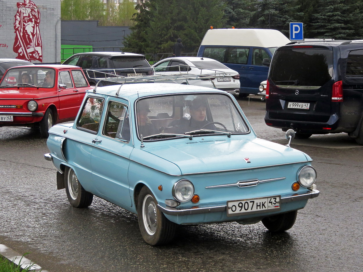 Кировская область, № О 907 НК 43 — ЗАЗ-968/968А Запорожец '71-79; Кировская область — Выставка ретро-автомобилей в Кирове в честь Дня Победы 9 мая 2026 года