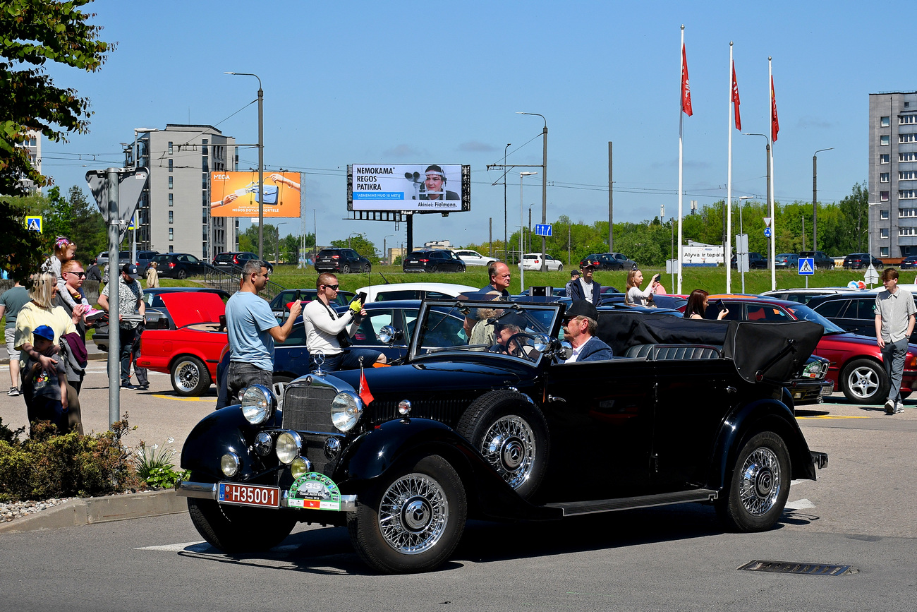 Литва, № H35001 — Mercedes-Benz 290 (W18) '33-37; Литва — Classic Auto Show Kaunas 2026
