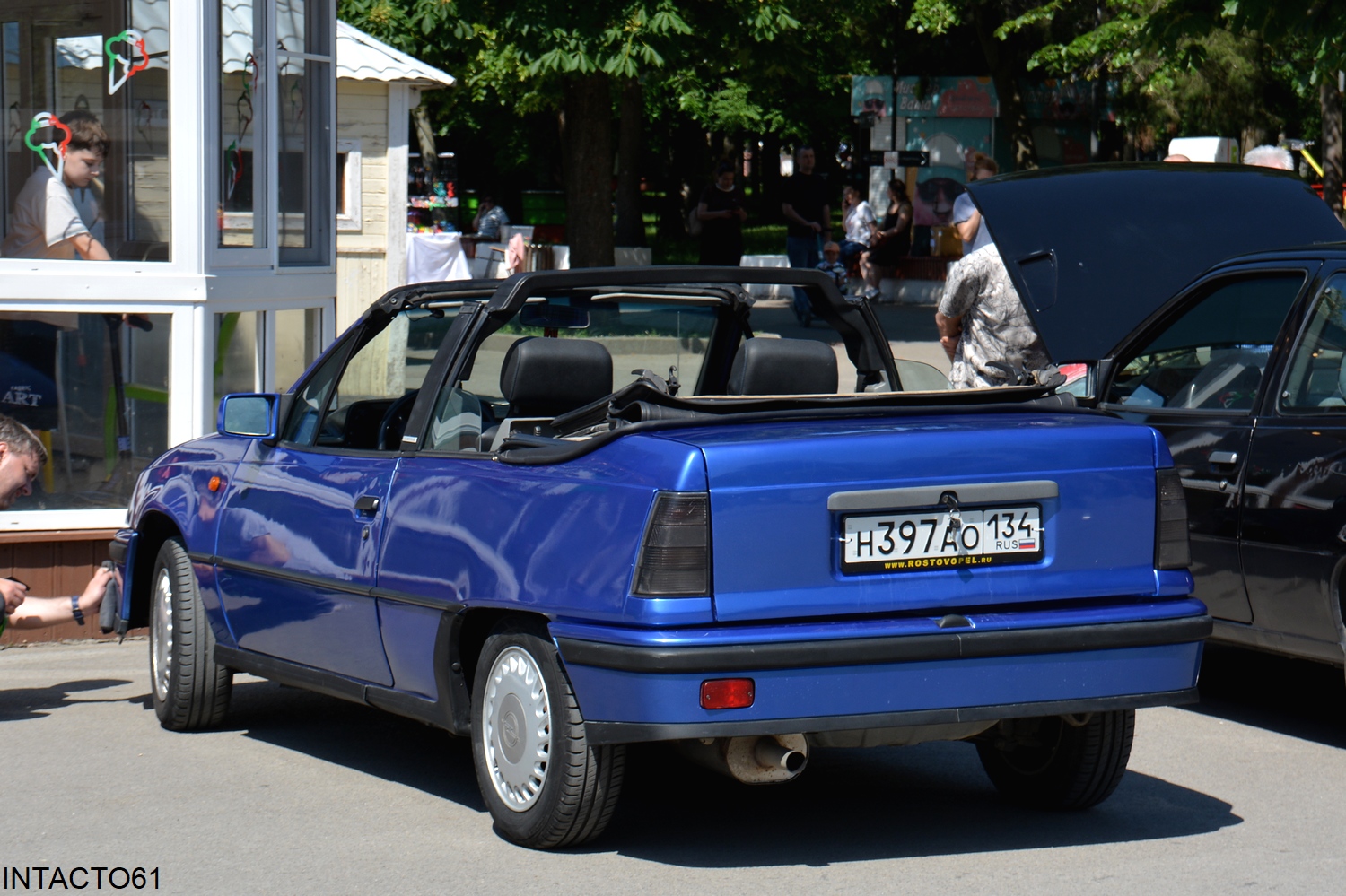Волгоградская область, № Н 397 АО 134 — Opel Kadett (E) '84-95; Ростовская область — Retro Motor Show_2026_Май