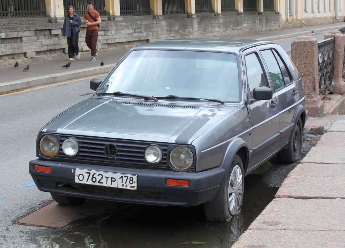 Санкт-Петербург, № О 762 ТР 178 — Volkswagen Golf (Typ 19) '83-92