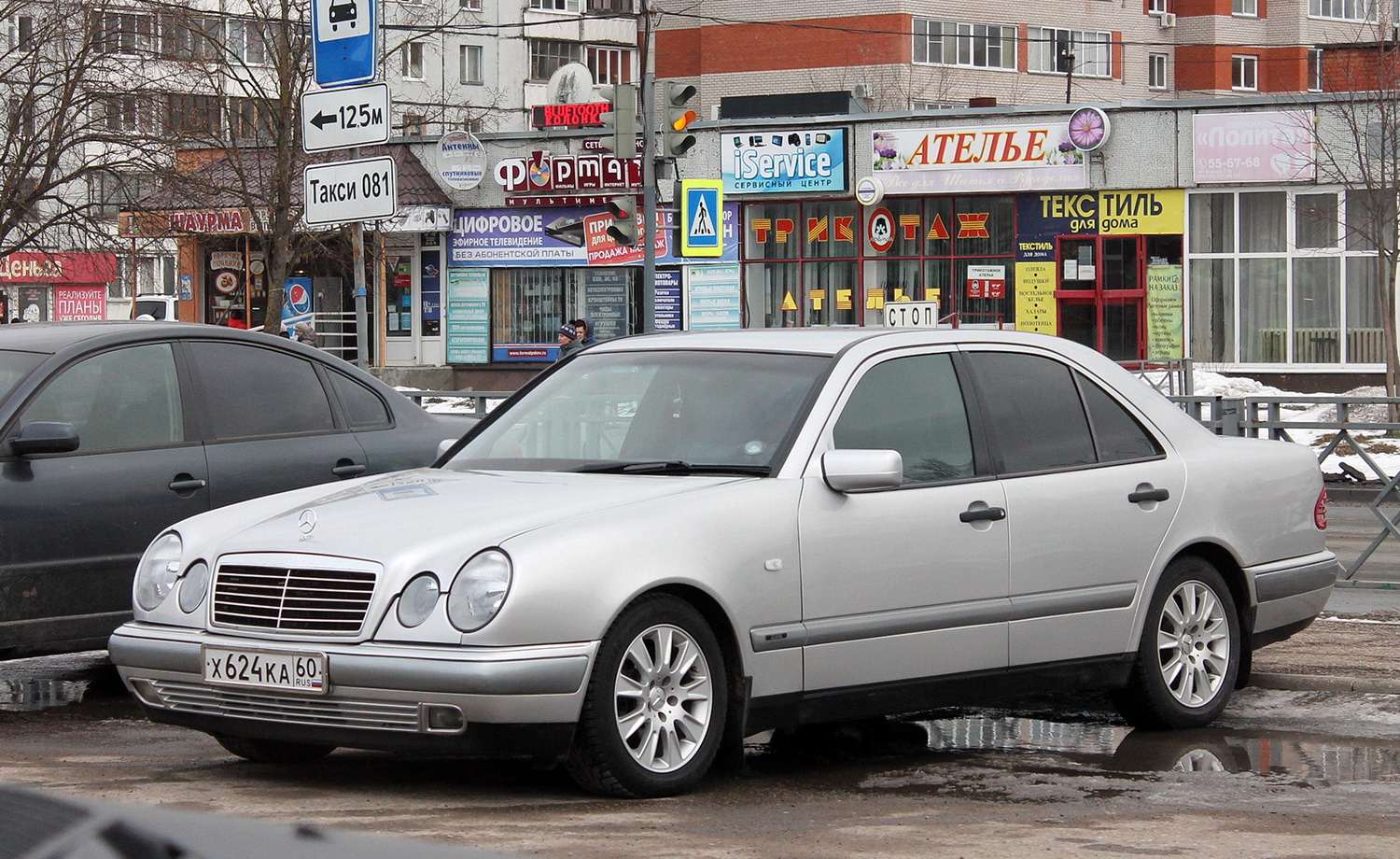 Псковская область, № Х 624 КА 60 — Mercedes-Benz (W210) '95-03