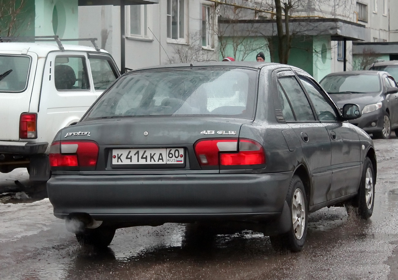 Псковская область, № К 414 КА 60 — Proton Wira/Persona '93-04
