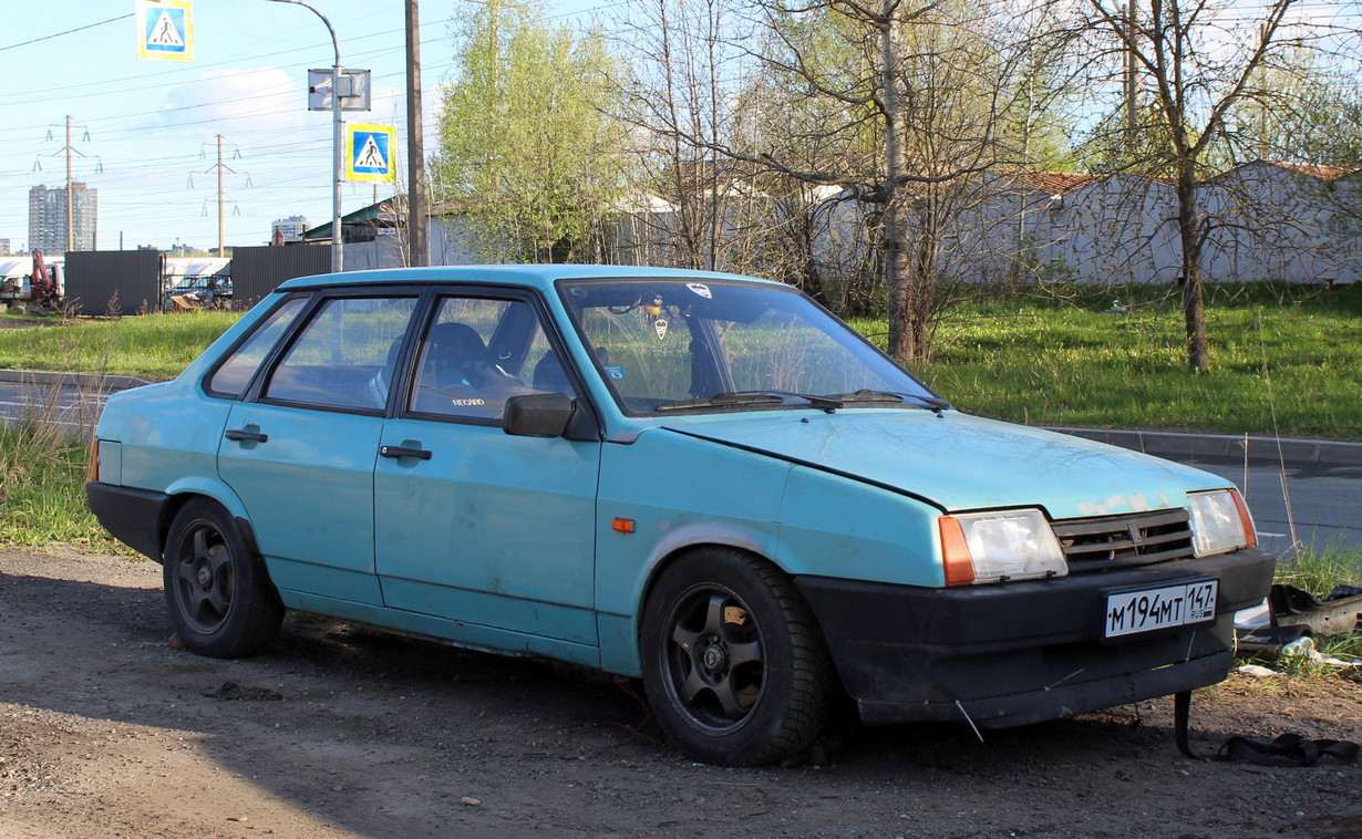 Ленинградская область, № М 194 МТ 147 — ВАЗ-21099 '90-04