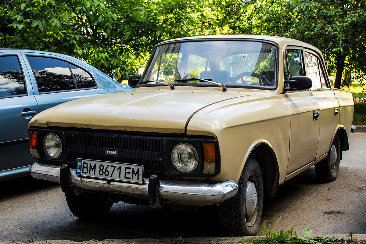 Сумская область, № ВМ 8671 ЕМ — Москвич-412ИЭ-028 (Иж) '82-01