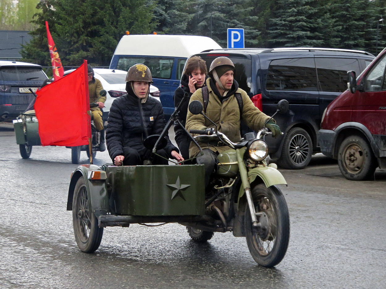 Кировская область, № 9763 АТ 43 — ИМЗ 8.103-10 Урал '87-00; Кировская область — Выставка ретро-автомобилей в Кирове в честь Дня Победы 9 мая 2026 года