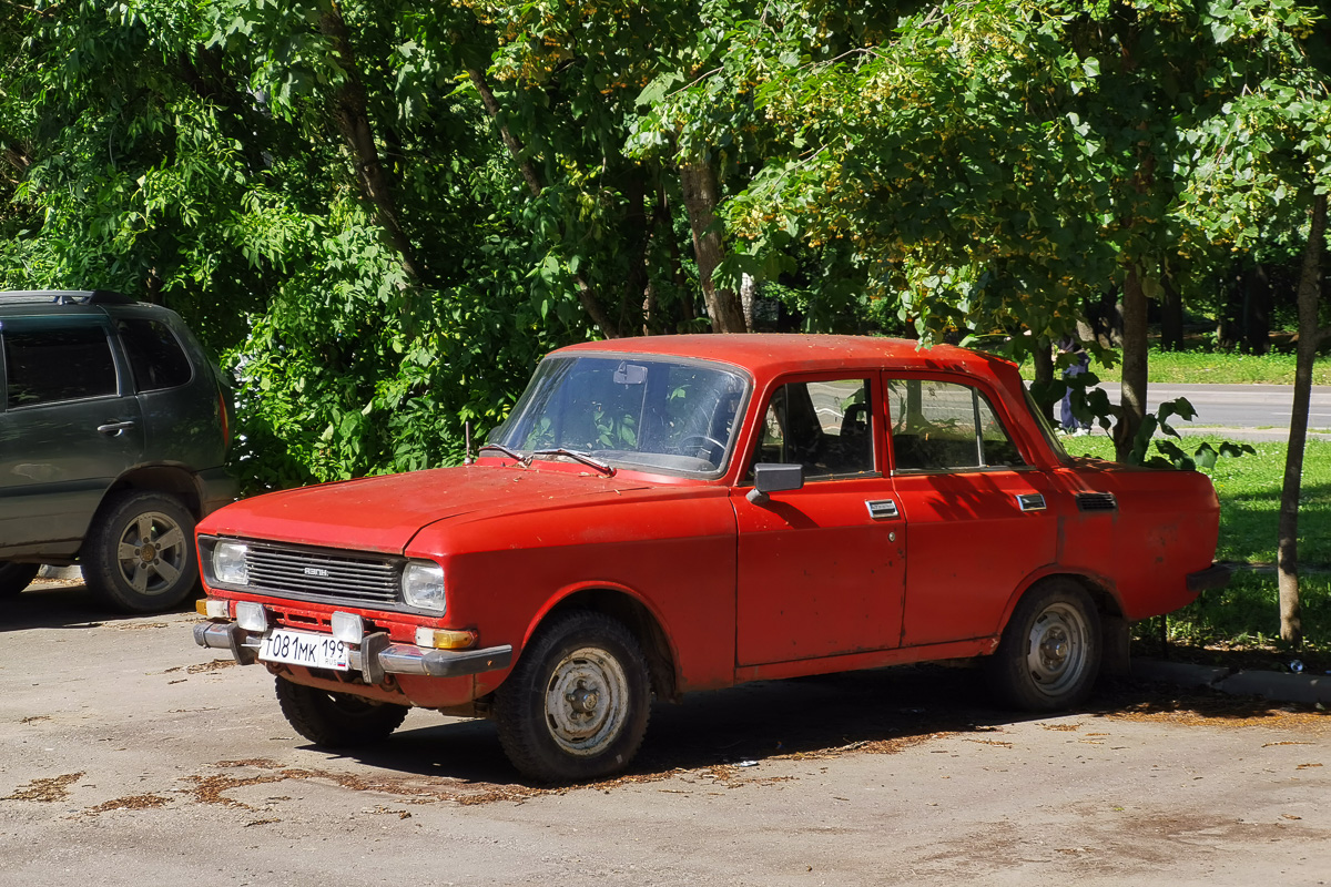 Москва, № Т 081 МК 199 — Москвич-2140 '76-88