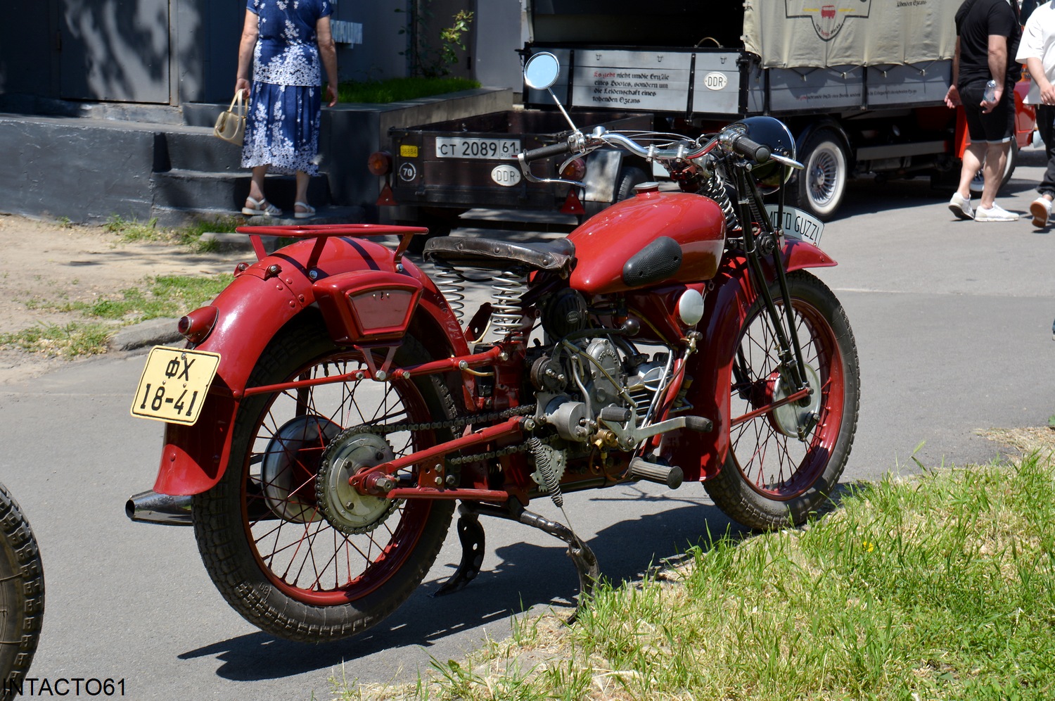 Ростовская область, № ФХ 18-41 — Moto Guzzi (Общая модель); Ростовская область — Retro Motor Show_2026_Май