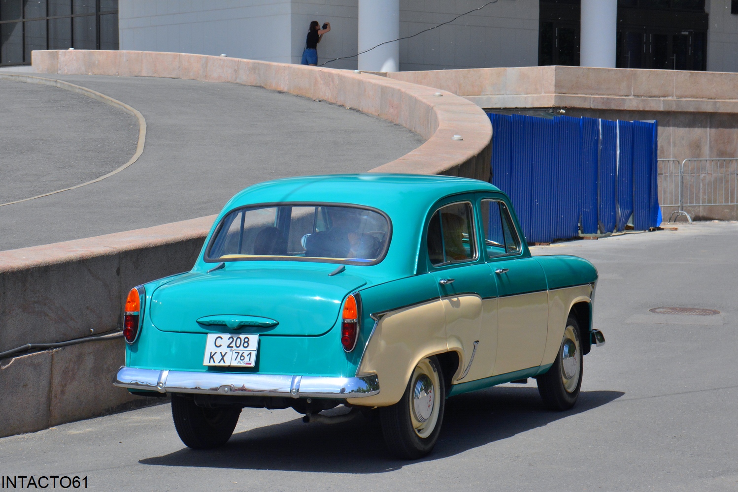 Ростовская область, № С 208 КХ 761 — Москвич-407 '58-63; Ростовская область — Retro Motor Show_2026_Май