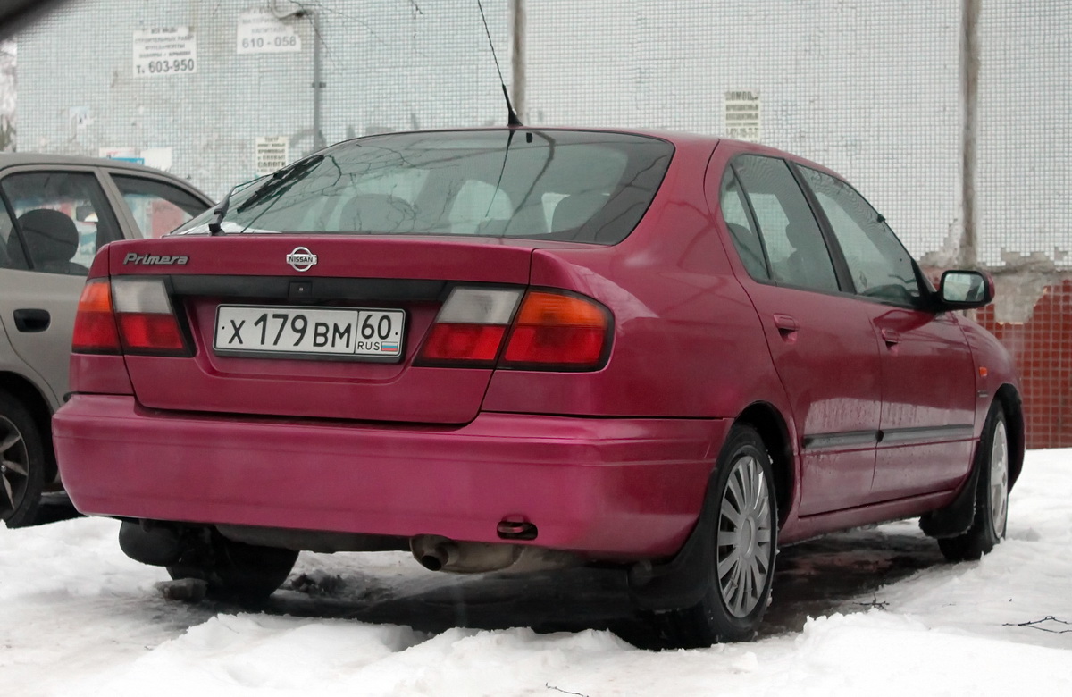 Псковская область, № Х 179 ВМ 60 — Nissan Primera (P10) '90-96