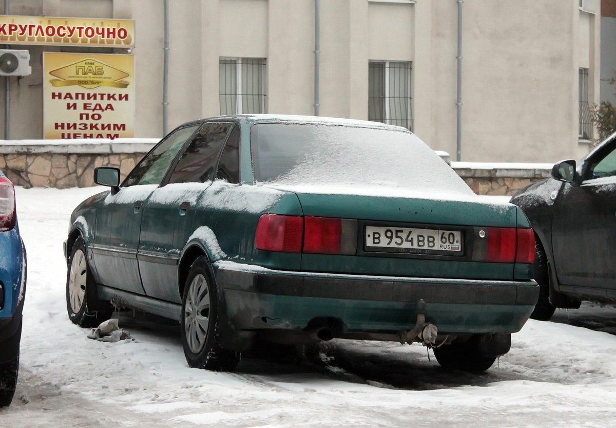 Псковская область, № В 954 ВВ 60 — Audi 80 (B4) '91-96