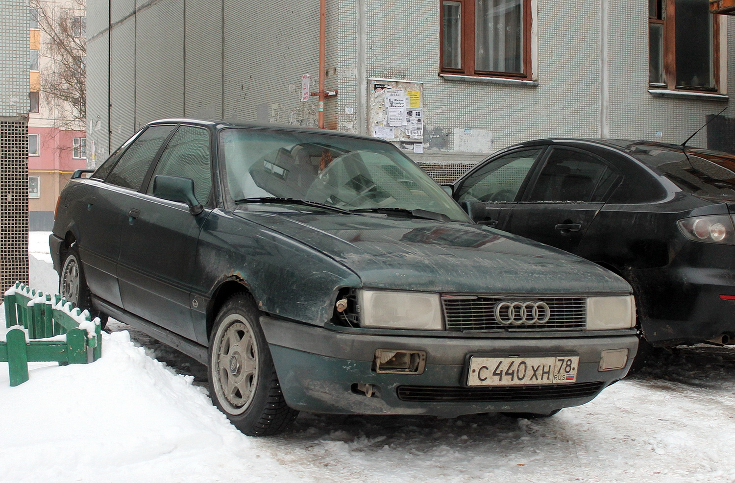 Санкт-Петербург, № С 440 ХН 78 — Audi 80 (B3) '86-91