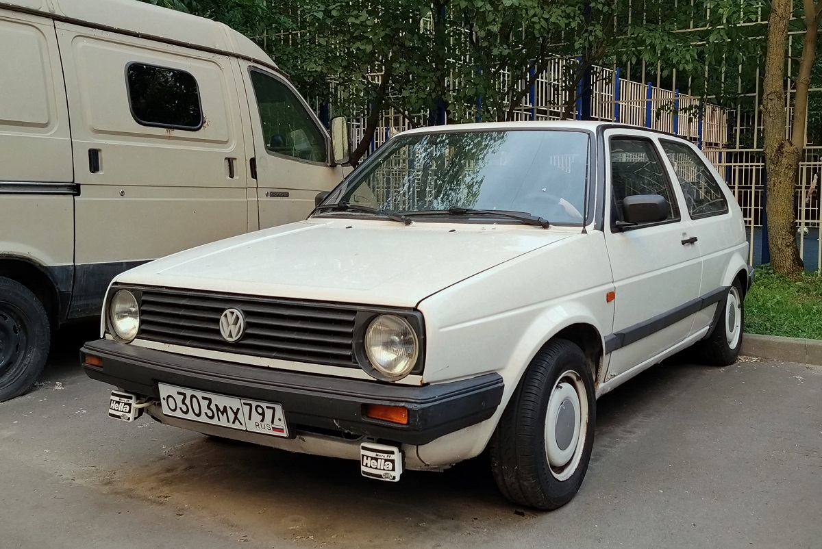 Москва, № О 303 МХ 797 — Volkswagen Golf (Typ 19) '83-92
