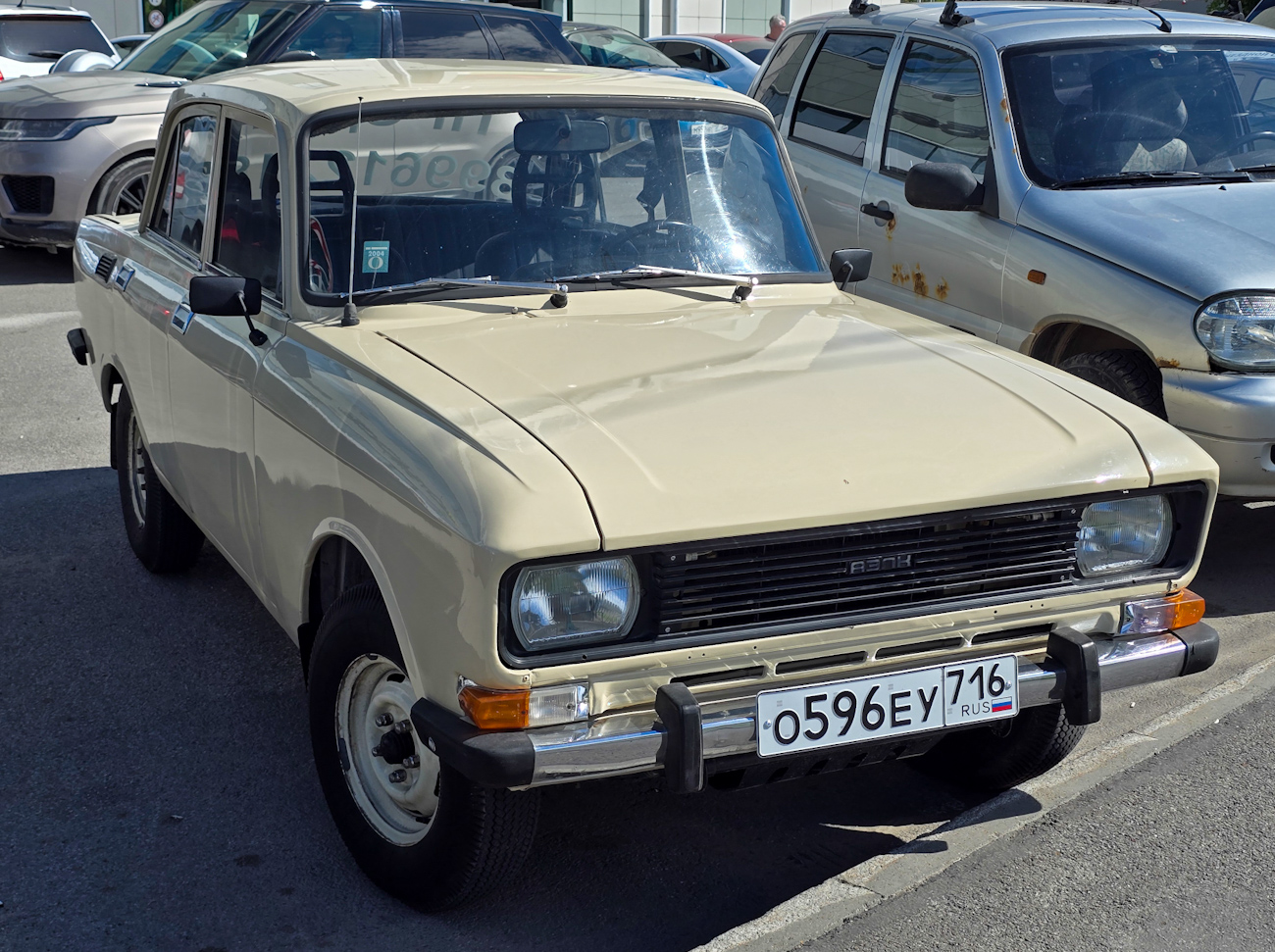 Татарстан, № О 596 ЕУ 716 — Москвич-2140 '76-88