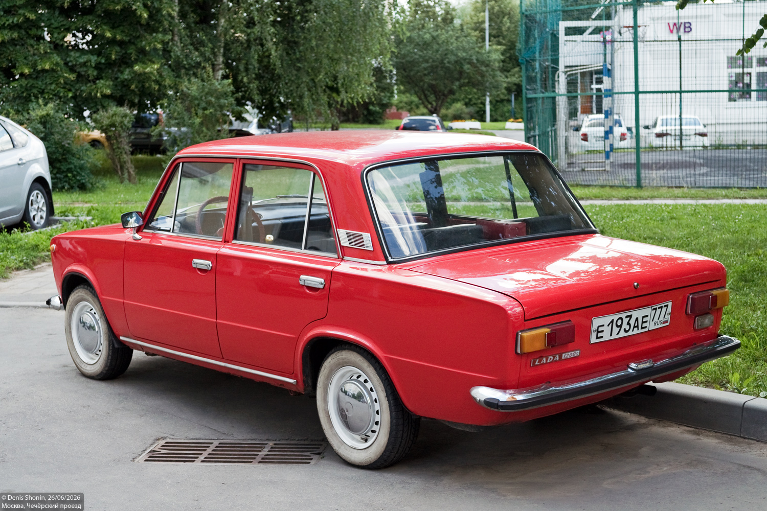 Москва, № Е 193 АЕ 777 — ВАЗ-21013 Жигули '77-88