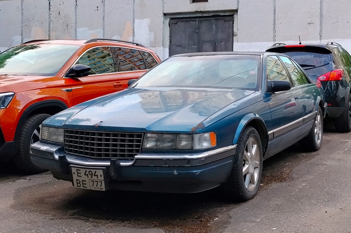 Москва, № Е 494 ВЕ 777 — Cadillac Seville (4G) '91-97