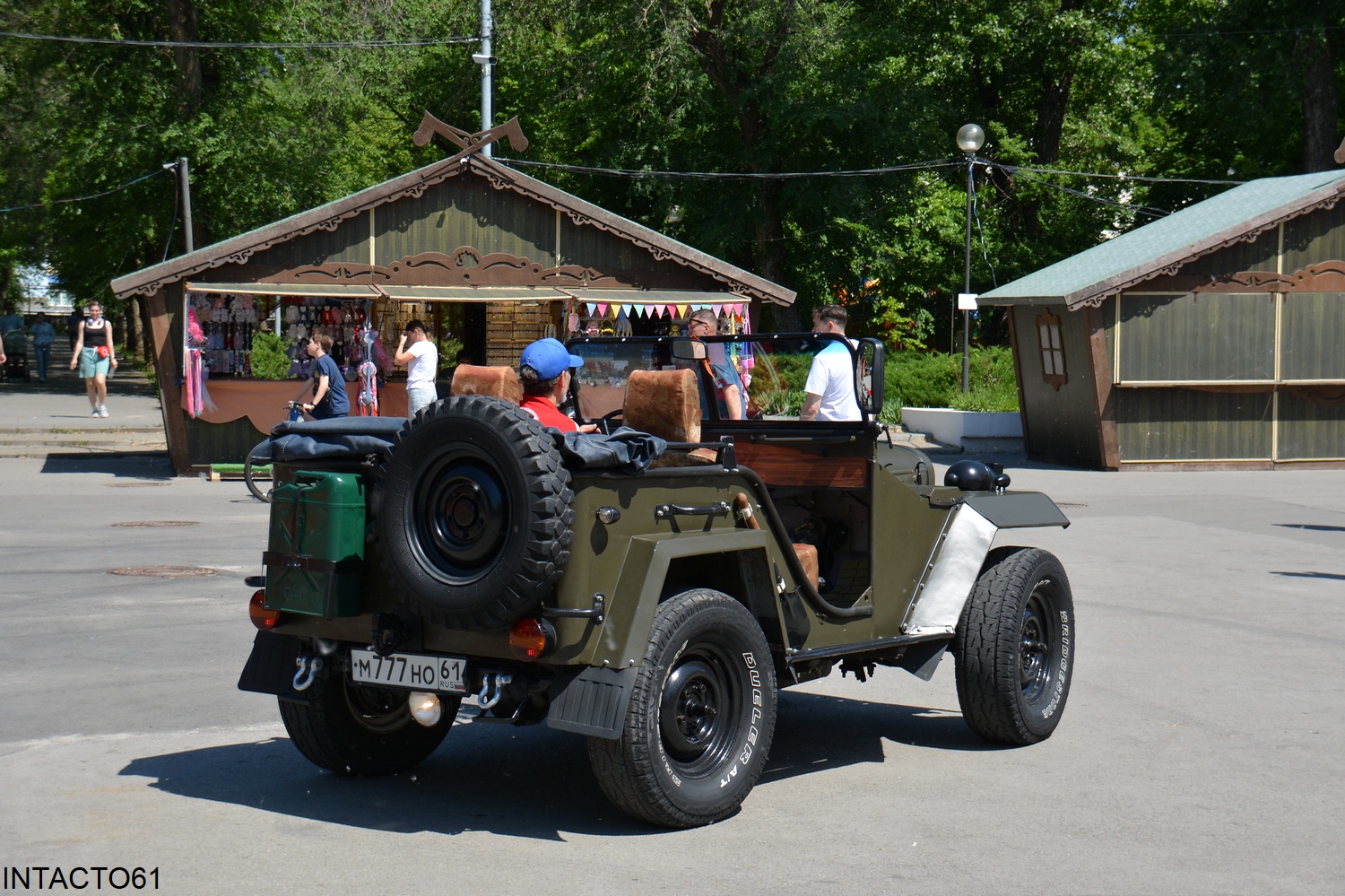 Ростовская область, № М 777 НО 61 — ГАЗ-67Б '44-53; Ростовская область — Retro Motor Show_2026_Май