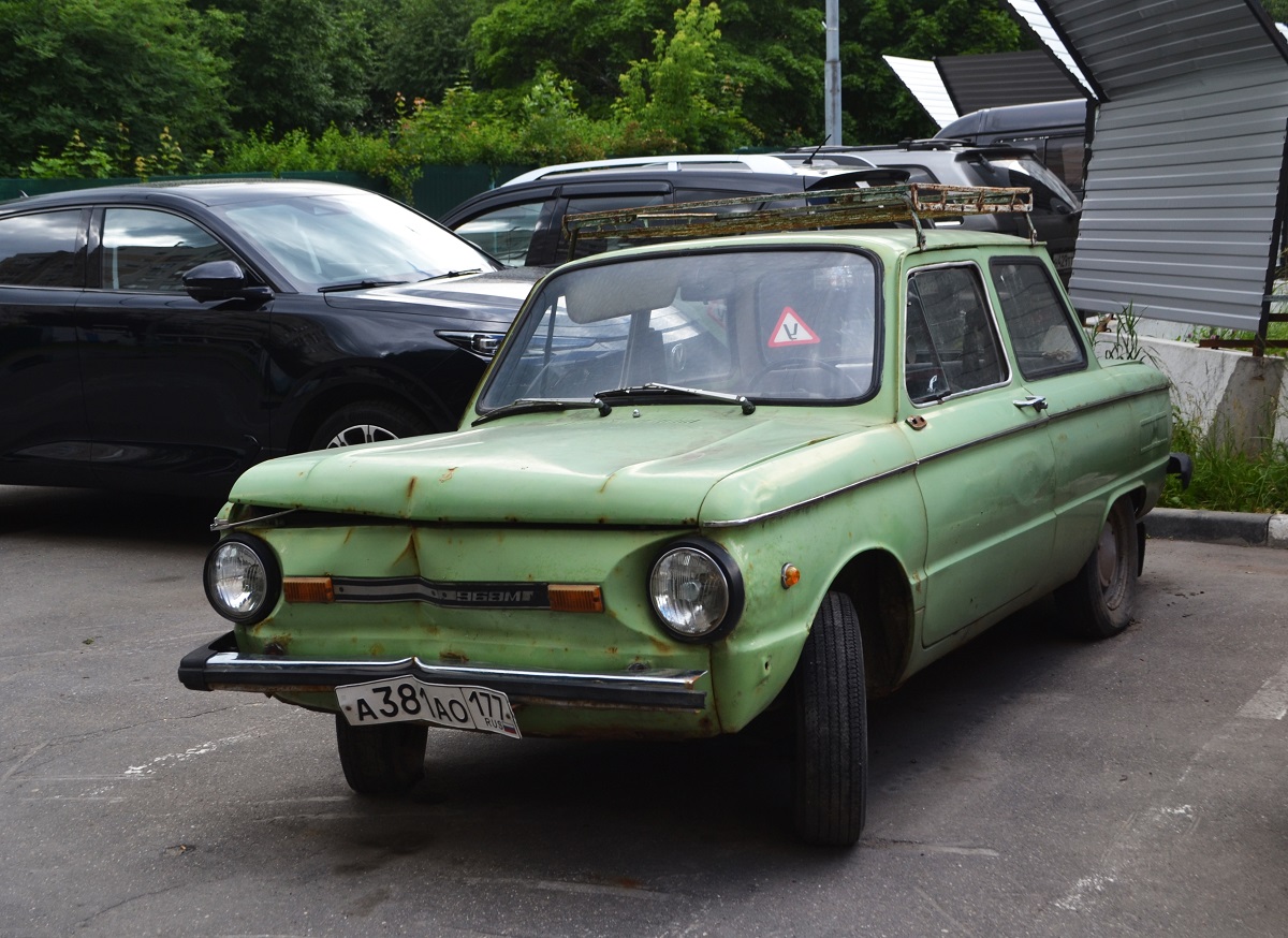 Москва, № А 381 АО 177 — ЗАЗ-968М Запорожец '79-94
