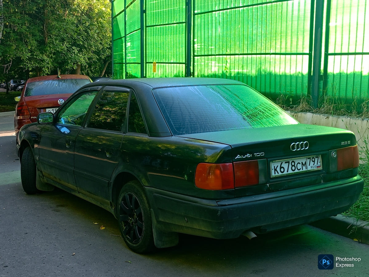 Москва, № К 678 СМ 797 — Audi 100 (C4) '90-94