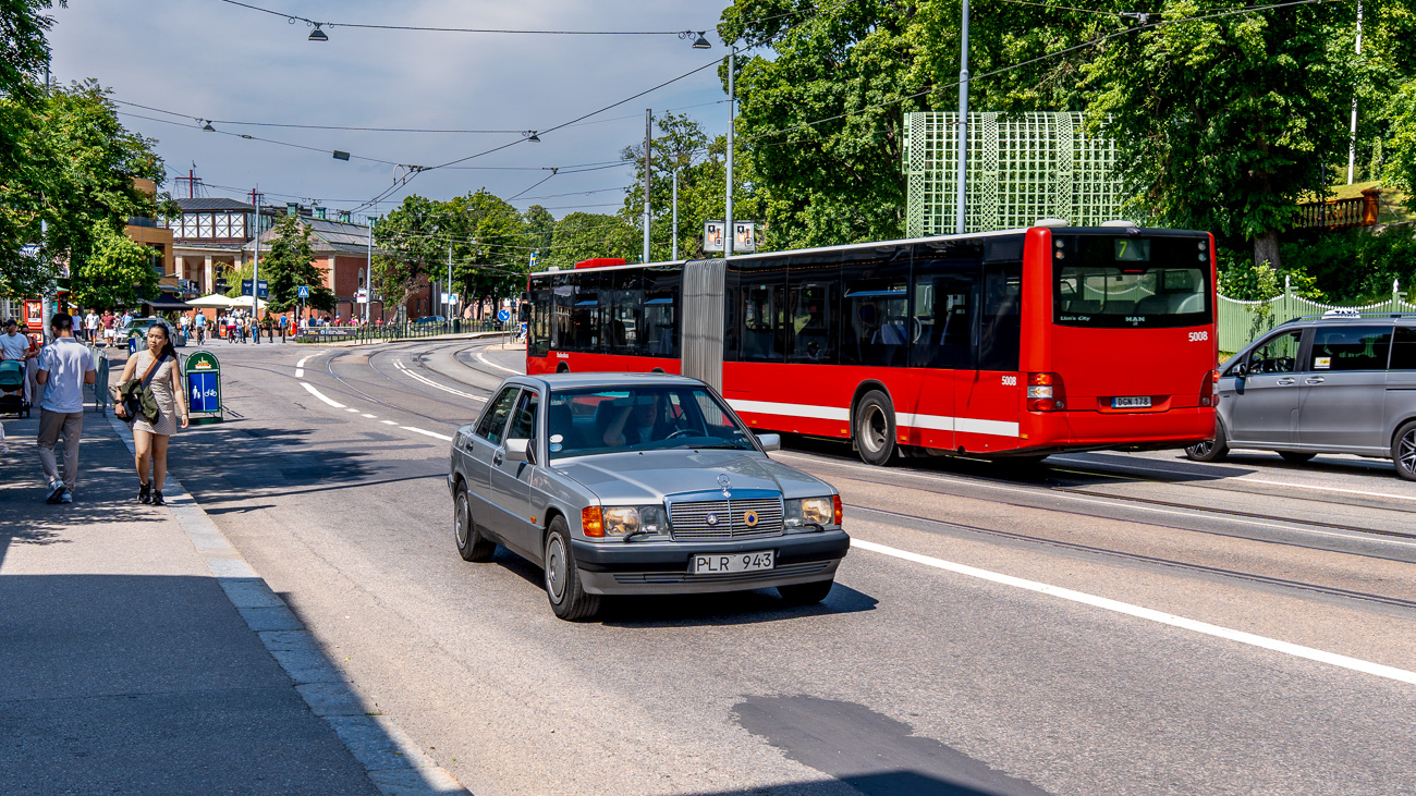 Швеция, № PLR 943 — Mercedes-Benz 190 (W201) '82-93