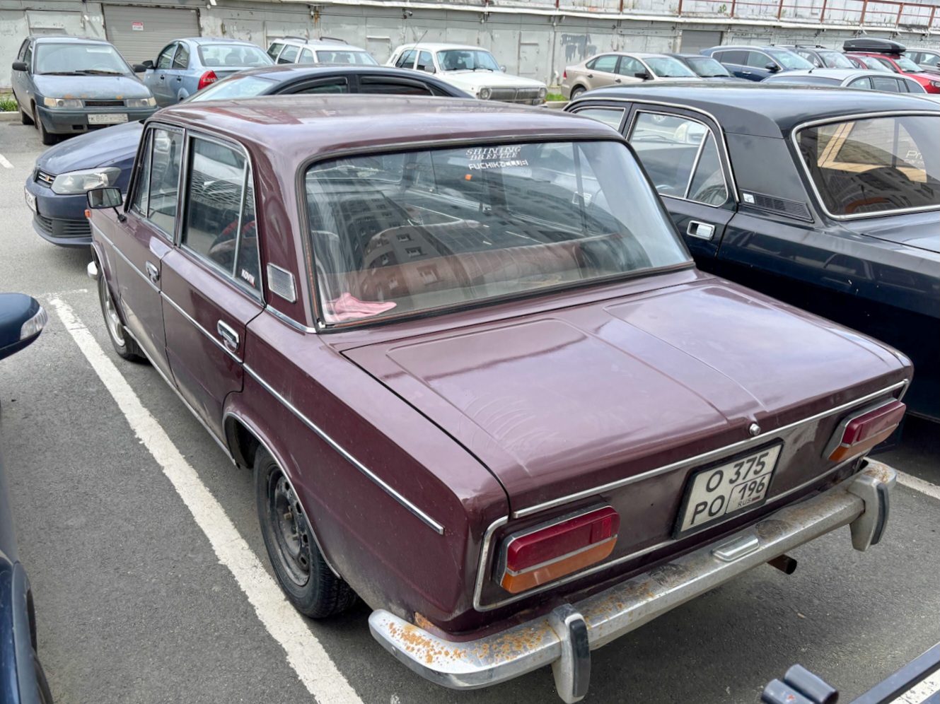 Свердловская область, № О 375 РО 196 — ВАЗ-2103 Жигули '72-84