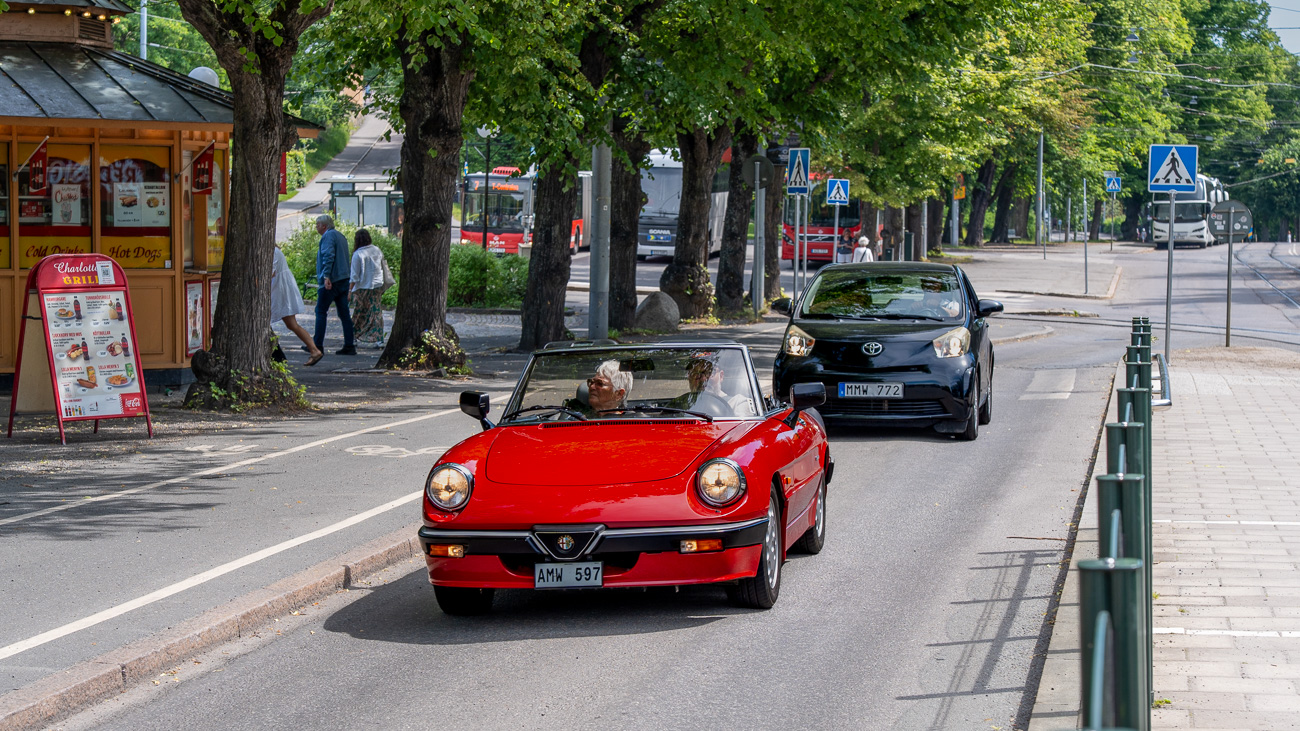 Швеция, № AMW 597 — Alfa Romeo Spider (105/115) '66-93