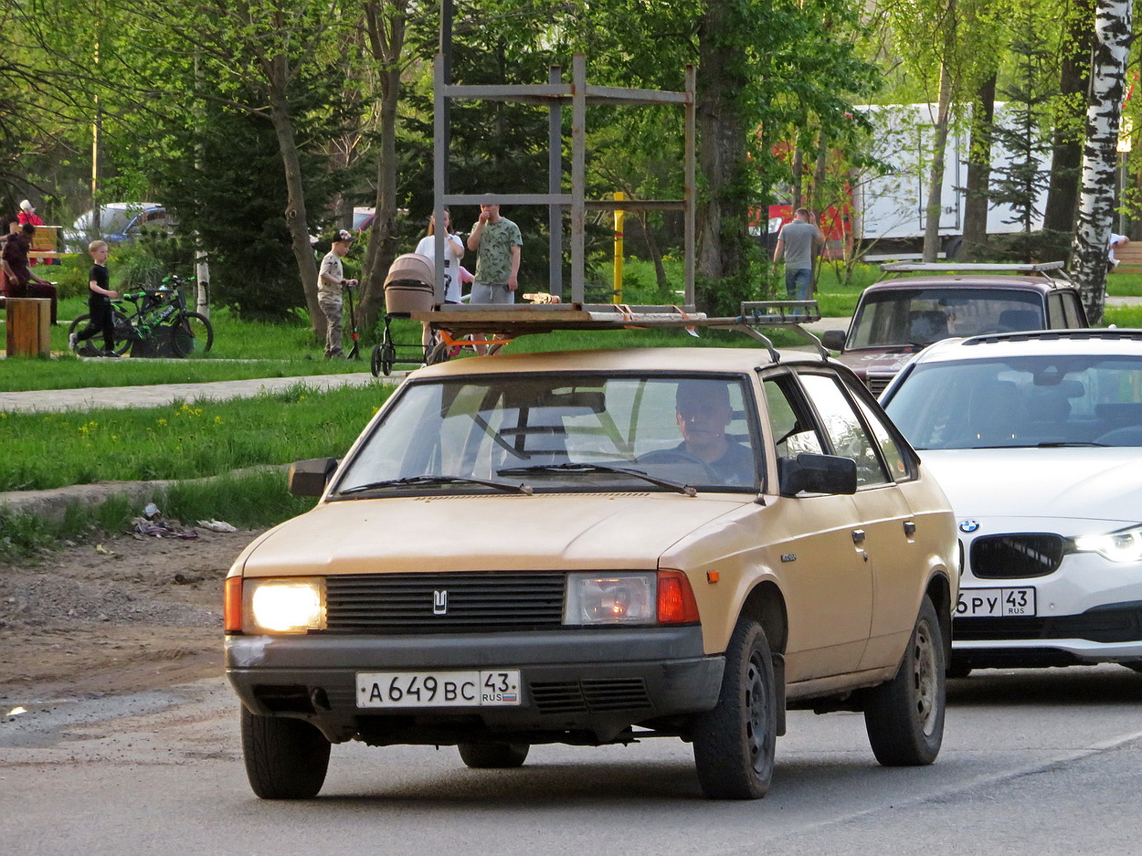 Кировская область, № А 649 ВС 43 — Москвич-21412 '86-94