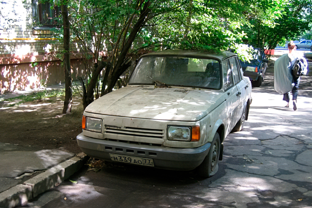 Москва, № Н 339 АО 77 — Wartburg 1.3 '88-91