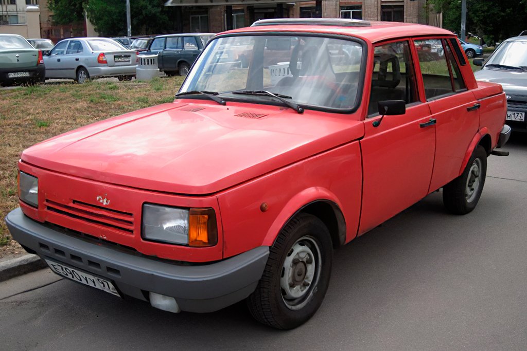 Москва, № Е 390 УУ 97 — Wartburg 1.3 '88-91