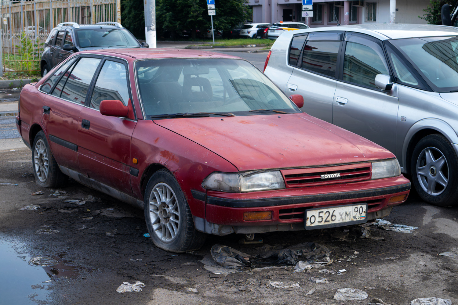 Московская область, № О 526 ХМ 90 — Toyota Carina II (T170) '88-92