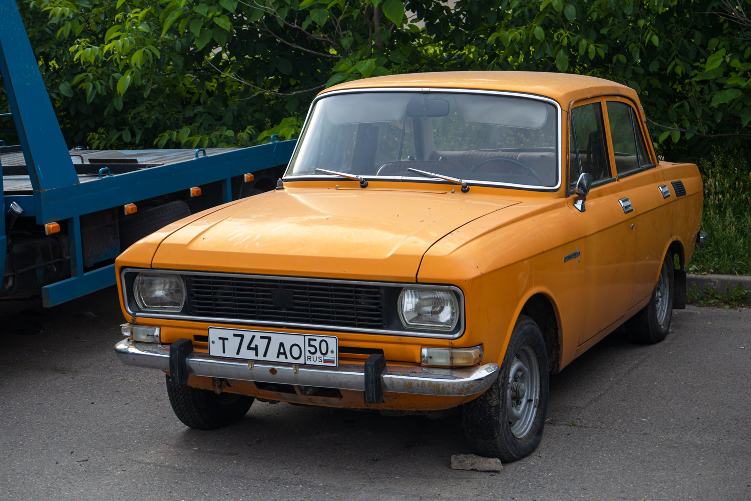 Московская область, № Т 747 АО 50 — Москвич-2140 '76-88