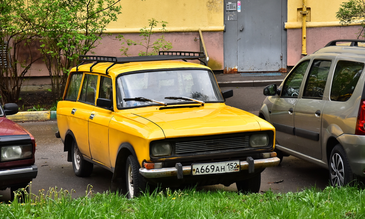 Нижегородская область, № А 669 АН 152 — Москвич-2137 '76-85
