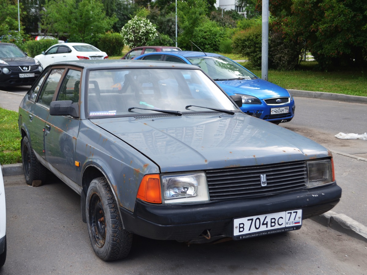 Москва, № В 704 ВС 77 — Москвич-2141 '86-98