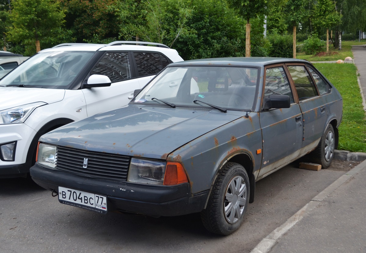 Москва, № В 704 ВС 77 — Москвич-2141 '86-98