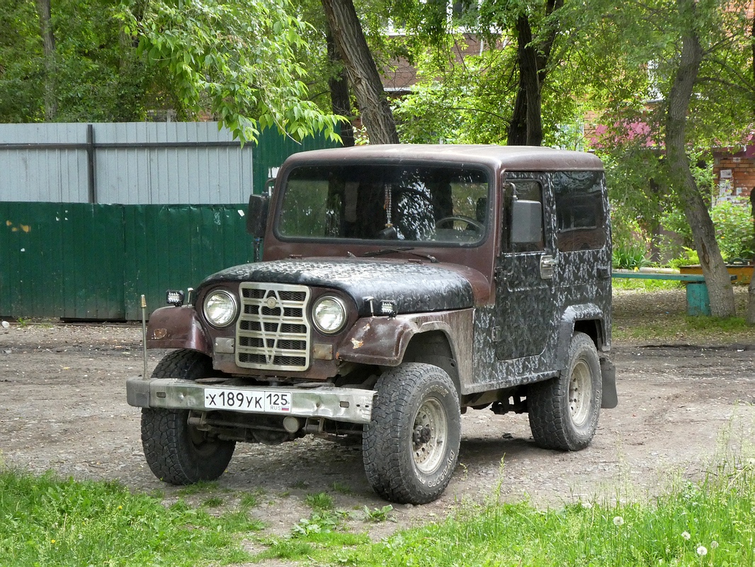 Приморский край, № Х 189 УК 125 — SsangYong Korando '69-96