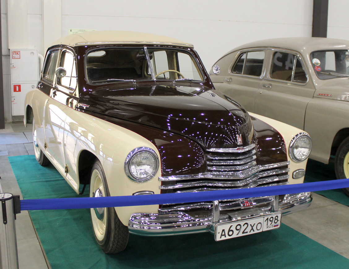 Санкт-Петербург, № А 692 ХО 198 — ГАЗ-М-20 Победа '46-55; Санкт-Петербург — Олдтаймер-Галерея Ильи Сорокина