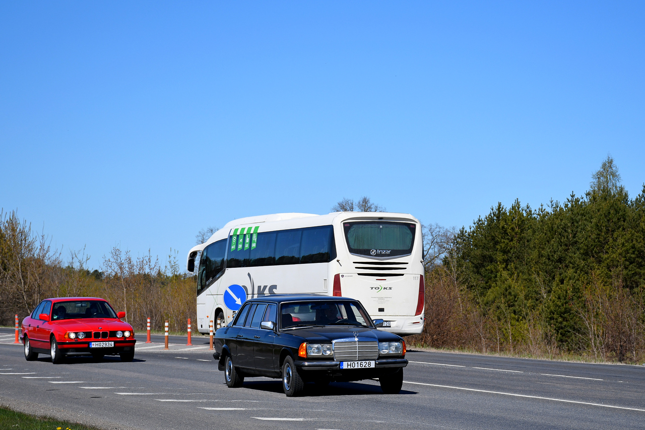 Литва, № H01628 — Mercedes-Benz (V123) '77-86; Литва — Retro sezono atidarymas 2026